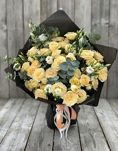 Букет цветов из:  Розы и Лизиантусы #REPLACE_PRED# Нелидово