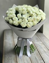 Букет 35 Белых роз в Нелидово