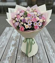 Букет цветов из:  Розы и Хризантемы #REPLACE_PRED# Нелидово