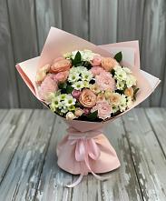 Букет цветов из:  Гвоздики, Розы и Хризантемы #REPLACE_PRED# Нелидово