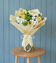 Букет цветов из:  Хризантемы и Розы #REPLACE_PRED# Нелидово