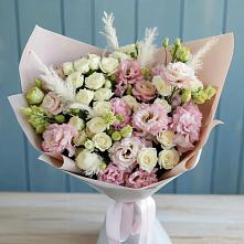 Букет цветов из:  Альстромерии и Розы #REPLACE_PRED# Нелидово
